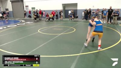 119 lbs Round 1 - Isabelle Kerr, Bethel Freestyle Wrestling Club vs Helena Woodfork, Mat-Su Matmen