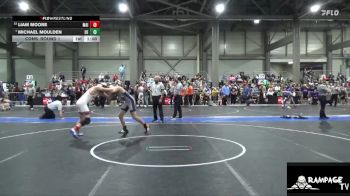 155 lbs Cons. Round 1 - Michael Moulden, Olathe East vs Liam Moore, Maize