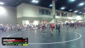 285 lbs Round 5 (6 Team) - Riley O`Boyle, MAWA Blue vs Jayden Shannon, Bandits Wrestling