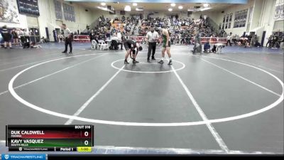 160 lbs Cons. Round 1 - Kavy Vasquez, South Hills vs Duk Caldwell, Marina