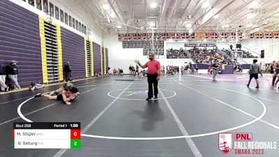 152C Round 4 - Brandon Seburg, PINnacle Wrestling vs Mitchell Stigler, Askren Wrestling Academy