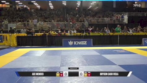 Bryson Cash Viola vs Ace Mendes 2025 Pan Kids Jiu-Jitsu IBJJF Championship