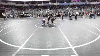 53 lbs Round Of 16 - Jaxson Pierson, Colorado Hammers vs Sawyer Amfahr, Jesup Mat Club