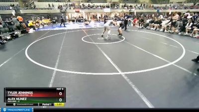 220 lbs Round 2 (4 Team) - Tyler Jennings, Caledonia-Houston vs Alex Nunez, Willard