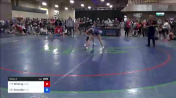 106 lbs Cons 4 - Taylor Whiting, Askren Wrestling Academy vs Diana Gonzalez, Red Wave Wrestling