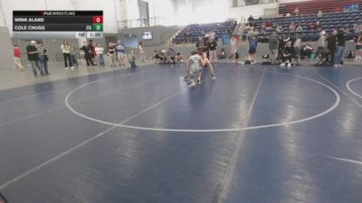 144 lbs Cons. Quarters - Cole Chugg, Jimenez Trained Academy vs Winn Aland