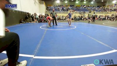 100 lbs Final - Kanyon Fryar, Choctaw Ironman Youth Wrestling vs Beckett Newman, Enid Youth Wrestling Club