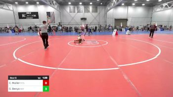 106A lbs Rr Rnd 1 - Cael Muller, Steller Trained vs Gabe Benyo, Mat Assassins Wrestling Club