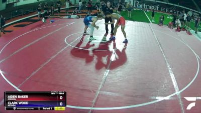 171 lbs Cons. Semi - Aiden Baker, Oregon vs Clark Wood, Nevada