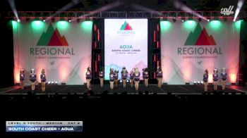 South Coast Cheer - Aqua [2026 L3 Youth - Medium Day 2] 2026 The West Regional Summit