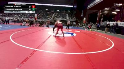 170 lbs Cons. Round 3 - Jesselee Jackson, Burns/Pine Bluffs vs Brooke Schwab, Star Valley