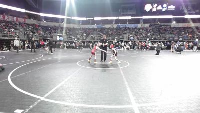 60 lbs Consi Of 8 #2 - Elliott Steinkirchner, East Kansas Eagles vs Easton Dugger, Beebe Youth Wrestling