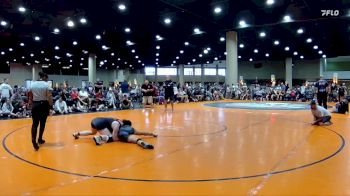 130 lbs Semis & 1st Wb (8 Team) - Isabella Guillory, BRAWL Pink vs Zoe Vore, Alabama Elite Gold