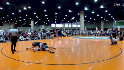 130 lbs Semis & 1st Wb (8 Team) - Isabella Guillory, BRAWL Pink vs Zoe Vore, Alabama Elite Gold