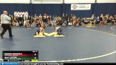 72 lbs Quarterfinal - Riley Calton, Legacy Wrestling Academy vs Hudson Wingfield, Grangeville Youth WC