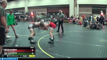 130 lbs Round 3 (6 Team) - Meyer Murray, Elite Athletic Club vs Ned Kauffman, Steel Valley