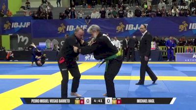 Michael Hagl vs Pedro Miguel Viegas Barreto 2025 European Jiu-Jitsu IBJJF Championship