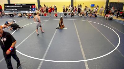 157 lbs Cons. Round 5 - Marquis Deloach, IL vs Kaleb Mead, MN