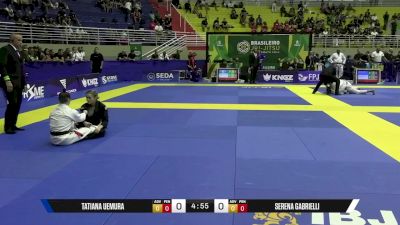 Serena Gabrielli vs Tatiana Uemura 2025 Brasileiro Jiu-Jitsu IBJJF