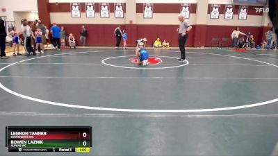 64-68 lbs 7th Place Match - Lennon Tanner, Contenders WA vs Bowen Laznik, Alphas WC