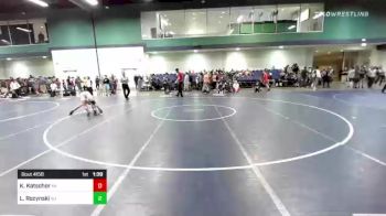 132 lbs Consi Of 64 #1 - Kole Katschor, MI vs Logan Rozynski, NJ