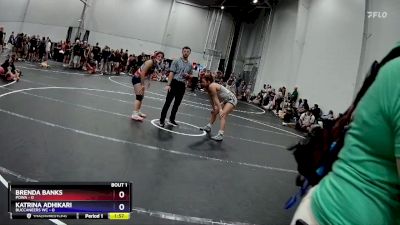 126 lbs Placement (4 Team) - Gina Cassioppi, POWA vs Ava Akacha, PA West Black