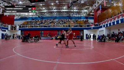 157 lbs Semifinal - Brant Beck, Rochester vs Griffin VanTichelt, Crown Point