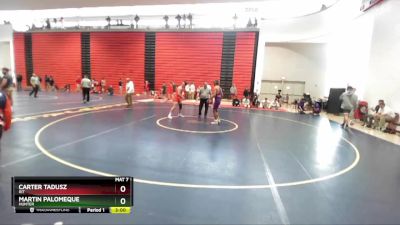 157 lbs Cons. Round 4 - Martin Palomeque, Hunter vs Carter Tadusz, RIT