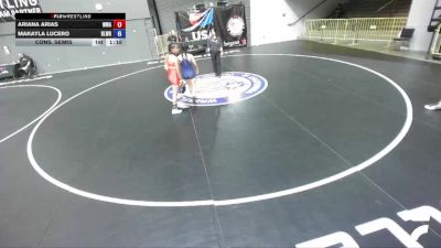 102 lbs Cons. Semis - Ariana Arias, Wright Wrestling Academy vs Makayla Lucero, Bloodline Wrestling