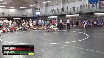 138 lbs Quarters & 1st Wb (16 Team) - Ryder Gibson, Short Time WC vs Bryce Doss, Indiana Outlaws