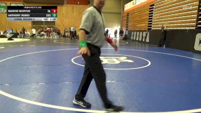 157 lbs Cons. Round 4 - Anthony Rubio, Cuesta vs Marvin Morton, Palomar College