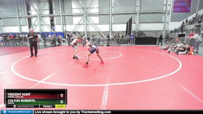 105 lbs Quarterfinal - Vincent Hunt, Moses Lake WC vs Colton Roberts, INWTC