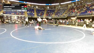 80 lbs Consy 4 - Brenner Wilson, South Western vs Luca Sundo, Avonworth