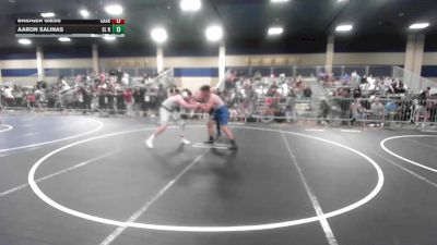 190 lbs Consolation - Bridger Giese, Charger WC vs Aaron Salinas, El Rancho HS