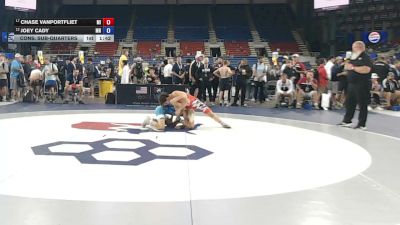 106 lbs Cons. Sub-quarters - Chase VanPortfliet, Michigan vs Joey Cady, Minnesota