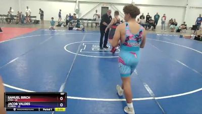 187 lbs Placement Matches (8 Team) - Rodney Sabin, Utah vs Sultan Olzha, Florida