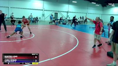 187 lbs Placement Matches (8 Team) - Hunter Long, Missouri Red vs Chris Roque, New York Blue