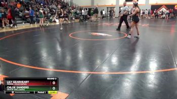 G-14 lbs Round 3 - Lily Gearheart, Prairie, Cedar Rapids vs Chloe Sanders, Vinton-Shellsburg