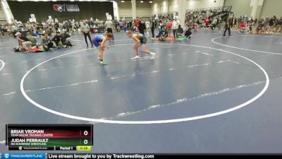 113 lbs Cons. Round 4 - Judah Perrault, No Nonsense Wrestling vs Briar Vroman, Team Nazar Training Center