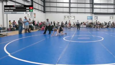 138 lbs Allday - Daniel Russo, RALEIGH AREA WOLFPACK RED vs Sam Lewis, HANOVER HAWKEYE