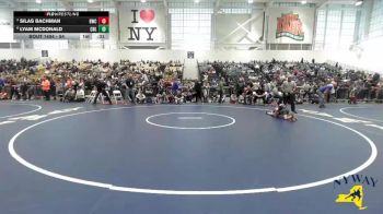 54 lbs Semifinal - Lyam McDonald, Club Not Listed vs Silas Bachman, Barker/Royhart Wrestling Club