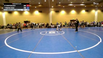 120 lbs Cons. Round 2 - Ty Strychalsky, New York vs Tristin Cruz, Pennsylvania