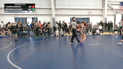 108.2-111.8 lbs Champ. Rd Of 16 - Kamryn Brumley, Betterman Elite Wrestling vs Mercedes Goodman, WR Wrestling Club