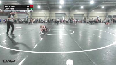 108 lbs Consi Of 16 #1 - Ashtin Terry, Nebraska Boyz vs Lenix Ortiz, Pounders WC