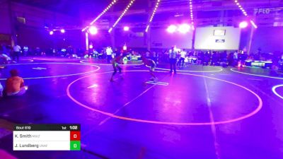 83 lbs Round Of 16 - Kyan Smith, Maize WC vs Jaxson Lundberg, Unaffilated