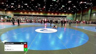 114 lbs Quarterfinal - Hayden Fry, La Costa Canyon vs Rianna Bernal, Lemoore