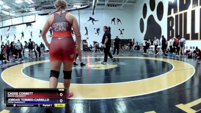 180B Quarterfinal - Cassie Corbett, Brock University vs Jordan Torres-Carrillo, Tiffin University