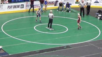 96 lbs Quarterfinal - Mason Myers, Kane vs Crew Musselman, Chestnut Ridge