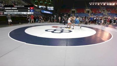 150 lbs Champ. Rd Of 16 - Gabriel Lemos, CA vs Brandon Dean, CO