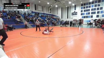 144 lbs 1st Place Match - Carlos Miranda, Williams Field vs Micah Kollmeyer, Scripps Ranch